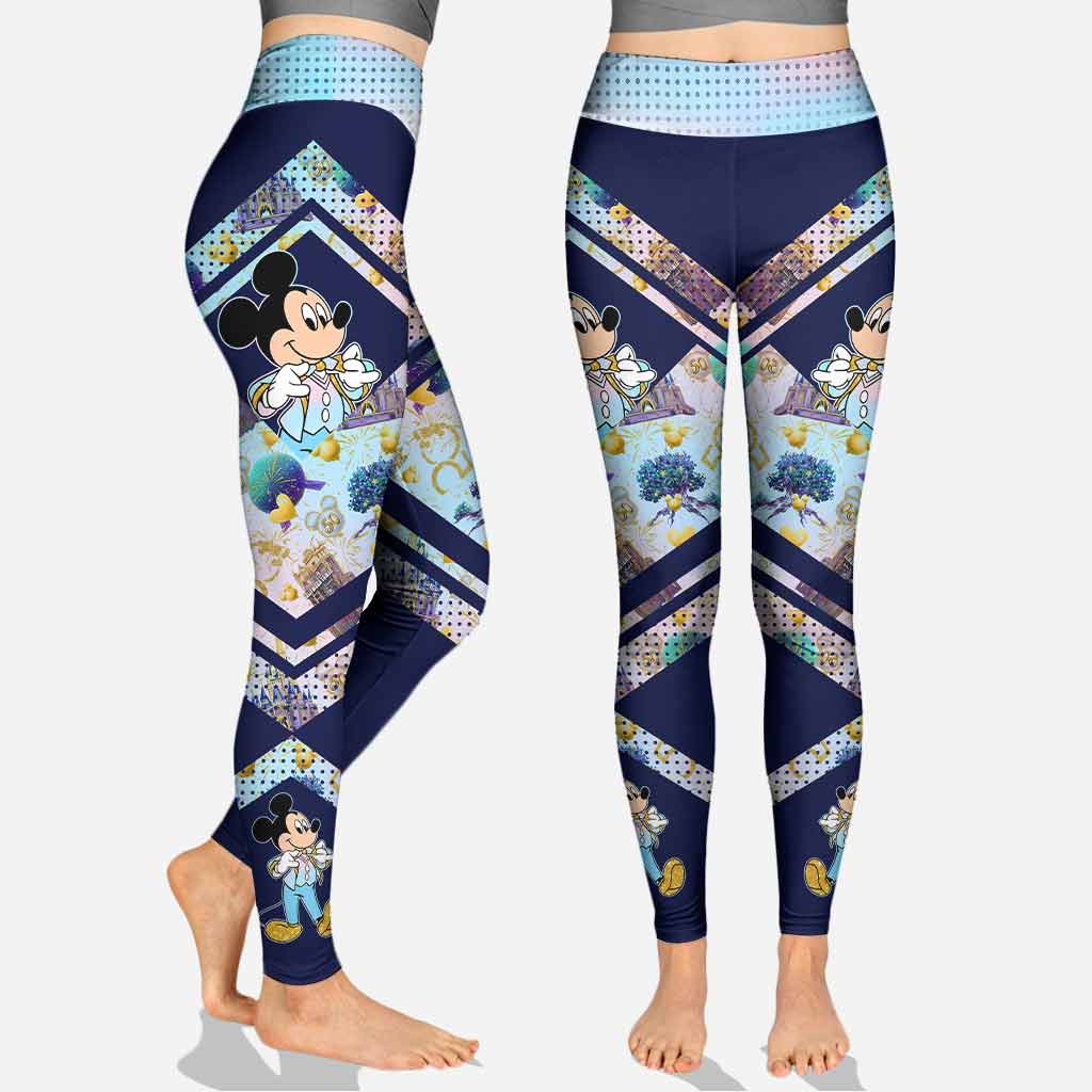 50 Years Of Magics - Personalized Mouse Hoodie and Leggings