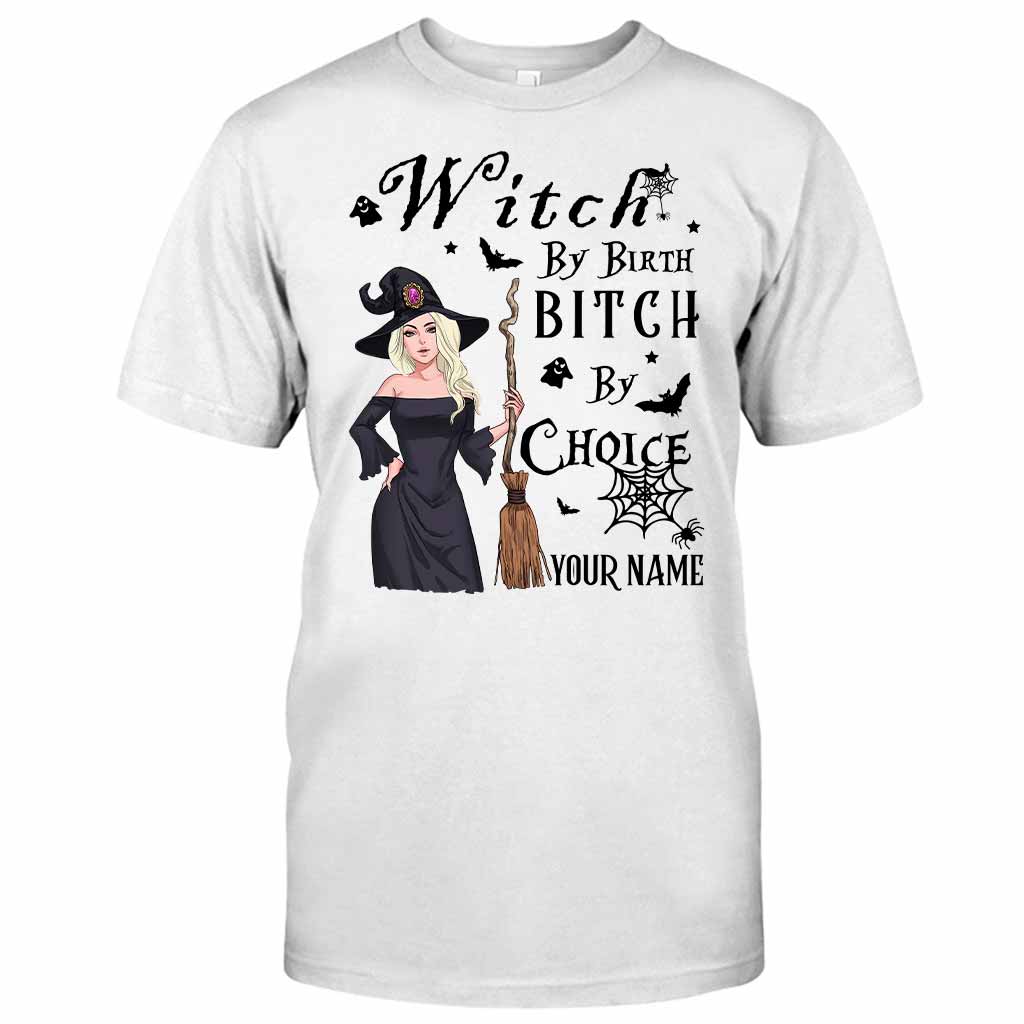 Witch By Birth - Personalized Witch T-shirt and Hoodie