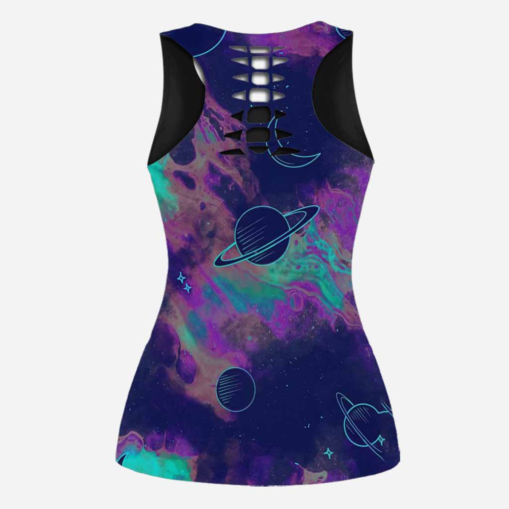 I'm A Little High Maintenance - Personalized Weed Hollow Tank Top and Leggings