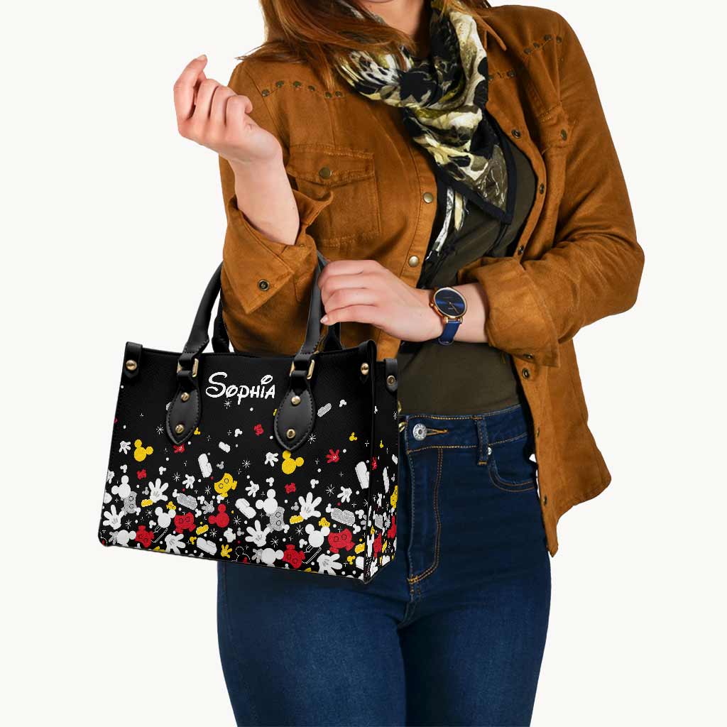 Magic Mouse Ears - Personalized Mouse Leather Handbag
