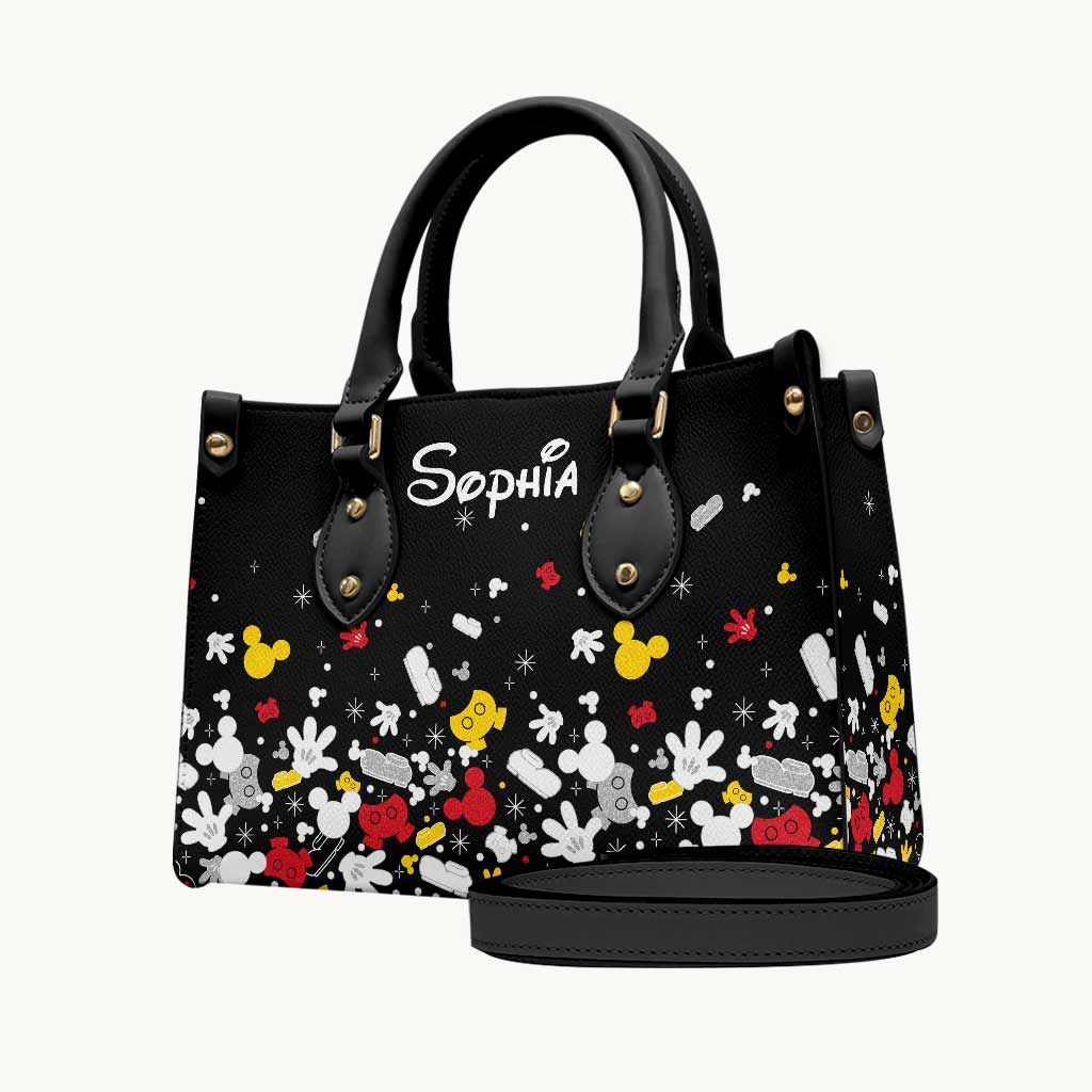 Magic Mouse Ears - Personalized Mouse Leather Handbag