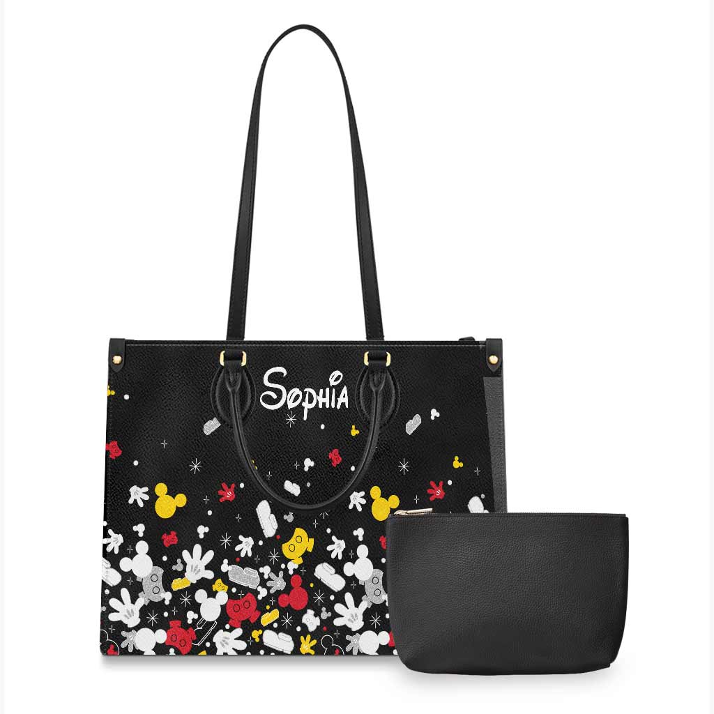 Magic Mouse Ears - Personalized Mouse Leather Handbag