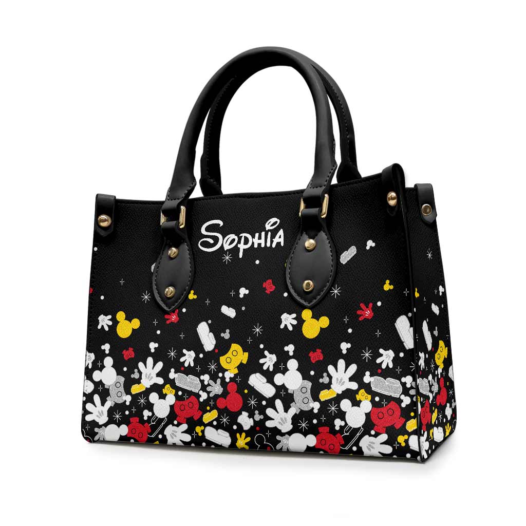 Magic Mouse Ears - Personalized Mouse Leather Handbag