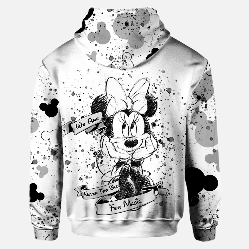 Cute Mouse Ears - Personalized Hoodie and Leggings