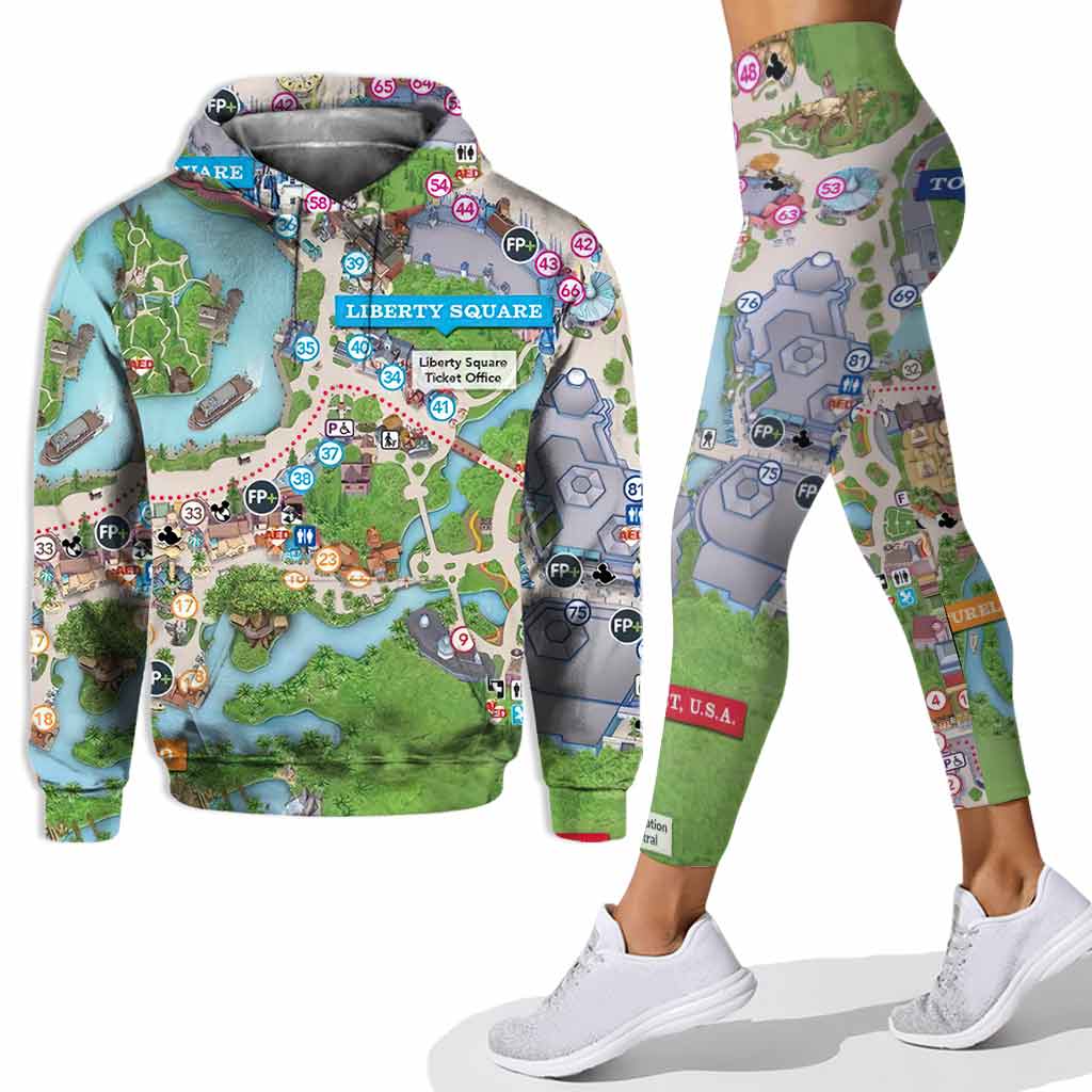 Magic Kingdom - Mouse Hoodie And Leggings