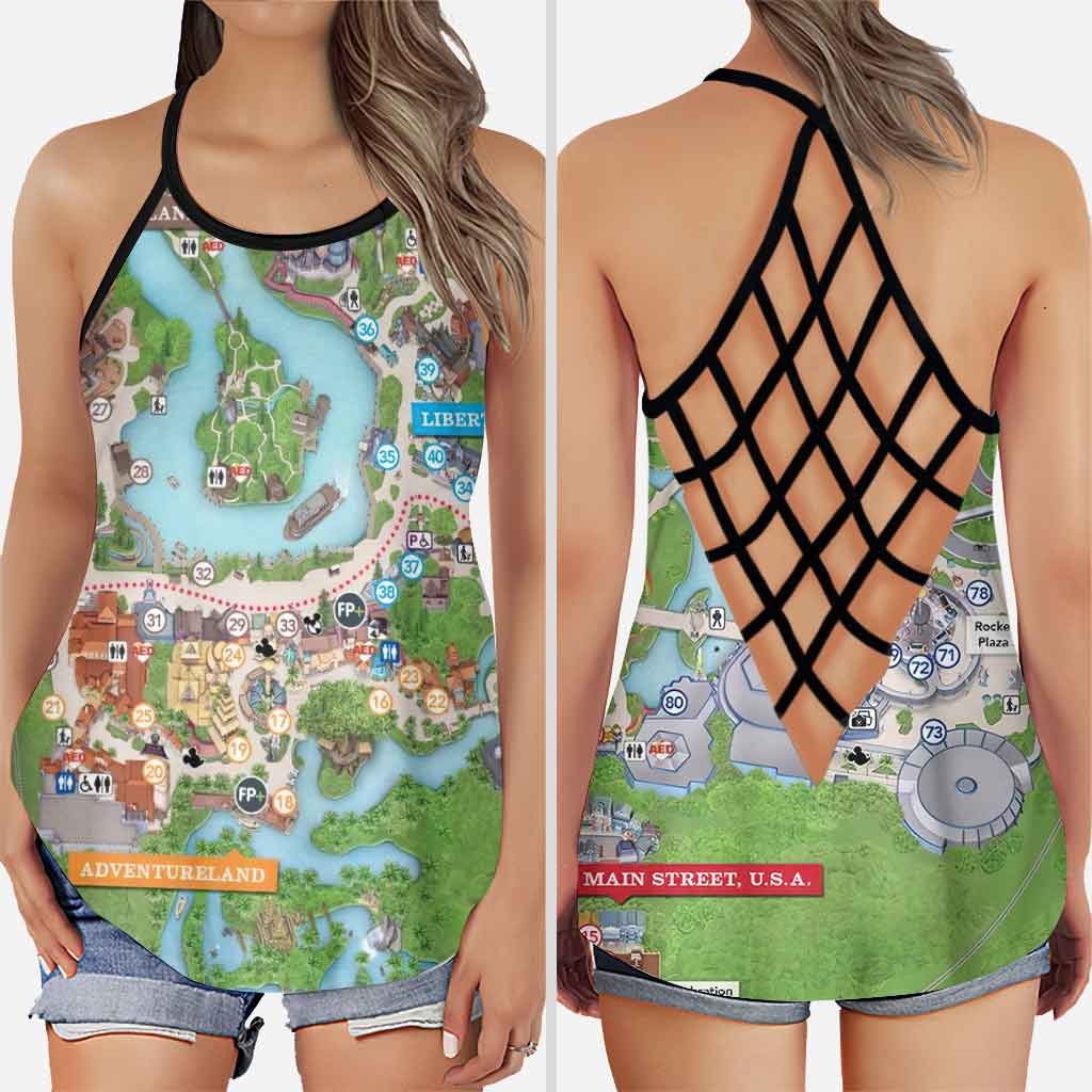 Magic Kingdom - Mouse Cross Tank Top