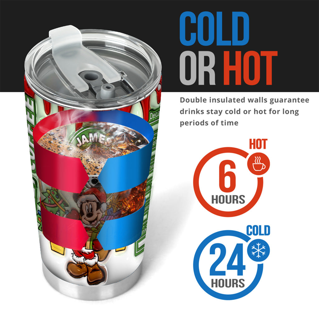 Magical Christmas - Personalized Mouse Tumbler