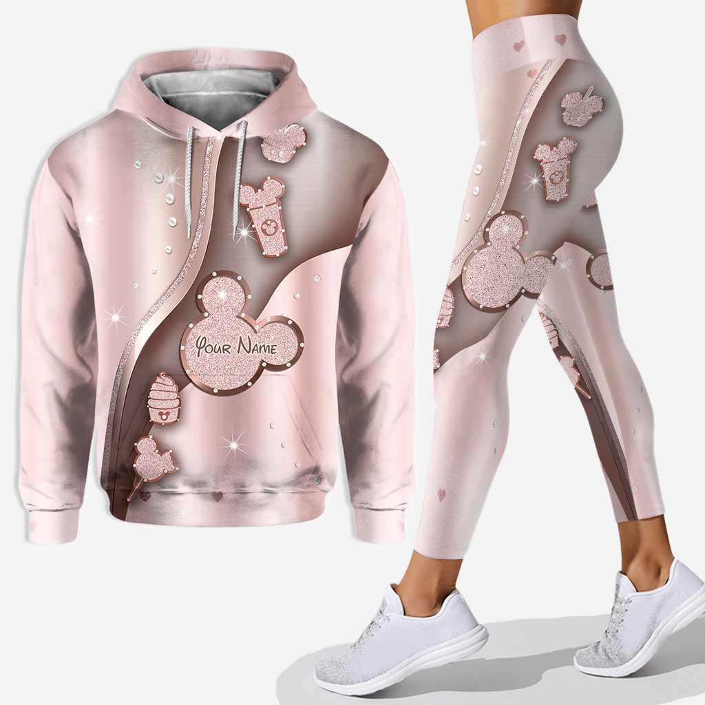 Never Stop Dreaming - Personalized Mouse Hoodie and Leggings