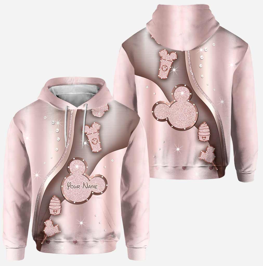 Never Stop Dreaming - Personalized Mouse Hoodie and Leggings