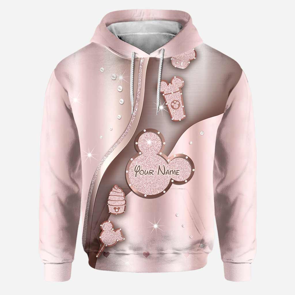 Never Stop Dreaming - Personalized Mouse Hoodie and Leggings