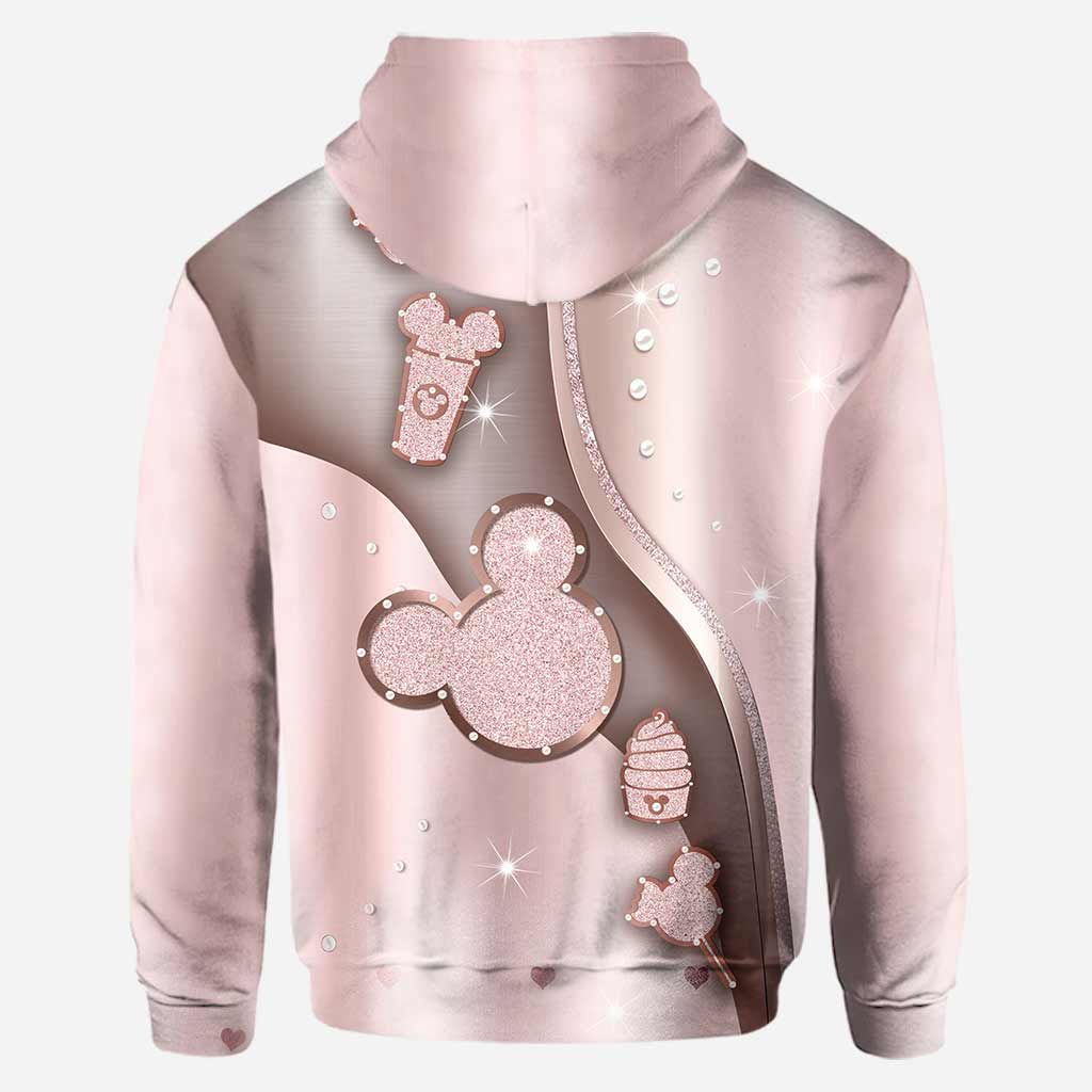 Never Stop Dreaming - Personalized Mouse Hoodie and Leggings
