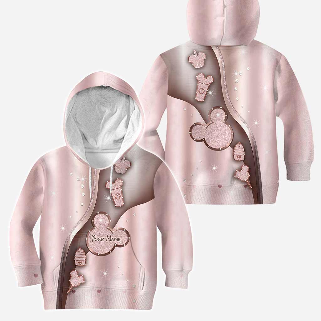 Never Stop Dreaming - Personalized Mouse Hoodie and Leggings