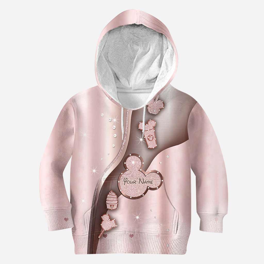 Never Stop Dreaming - Personalized Mouse Hoodie and Leggings