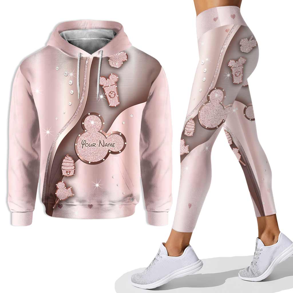 Never Stop Dreaming - Personalized Mouse Hoodie and Leggings