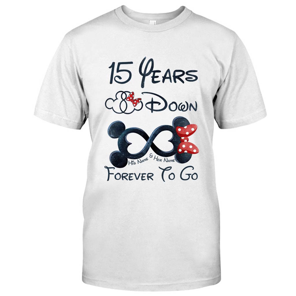 Forever To Go - Personalized Mouse T-shirt and Hoodie