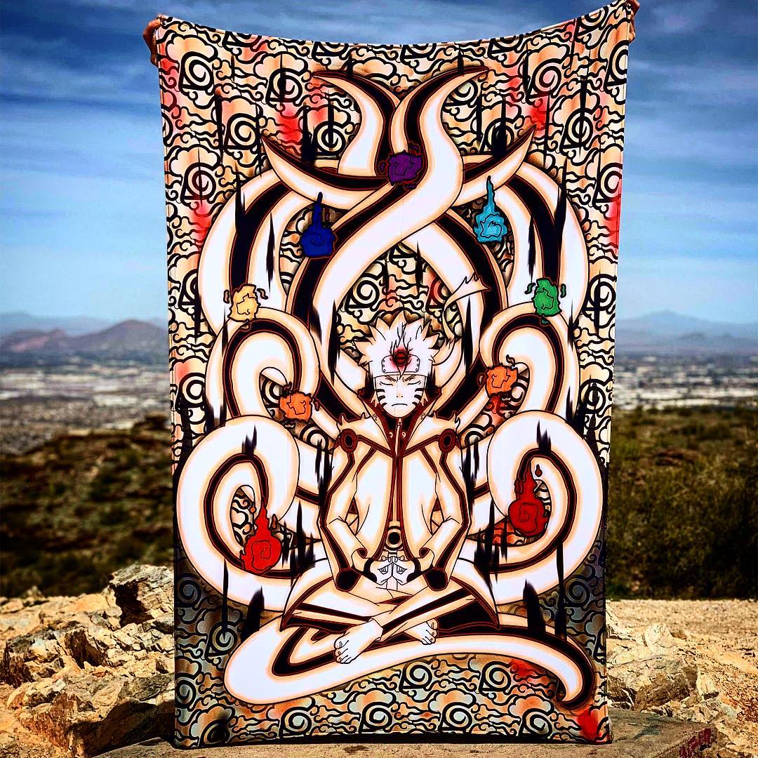 Sage - Ninja Village Blanket