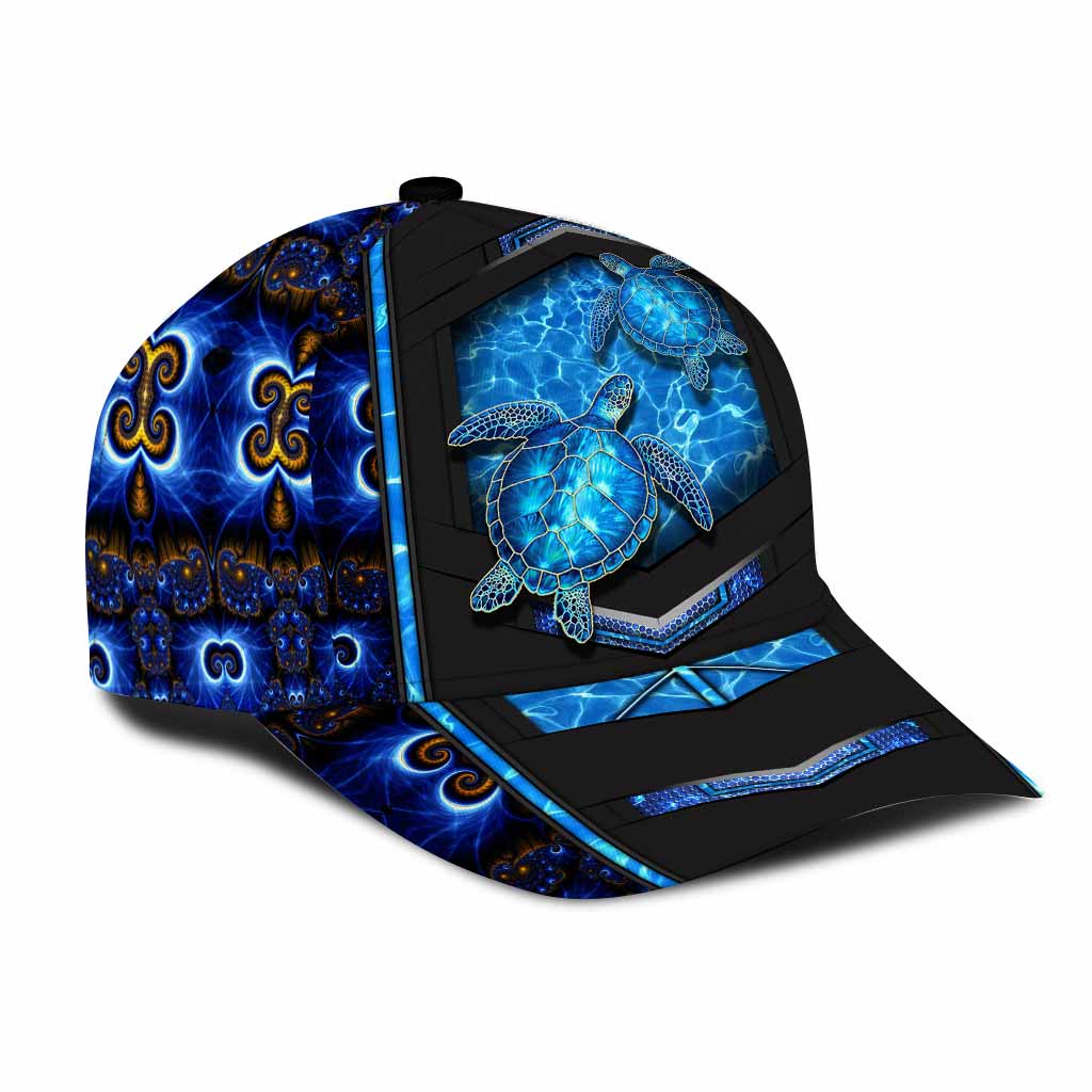 Turtle Lover Cap With Printed Vent Holes
