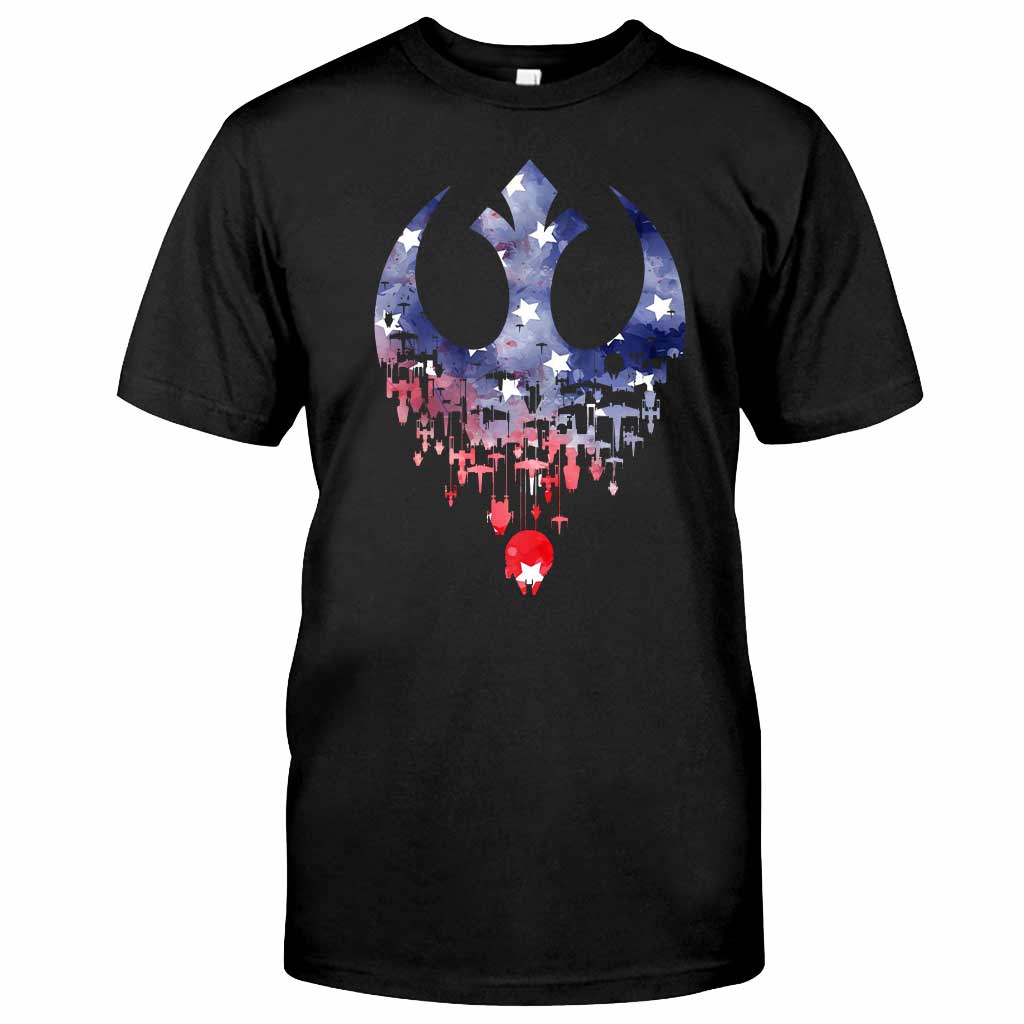 Rebel - Independence Day The Force T-shirt and Hoodie