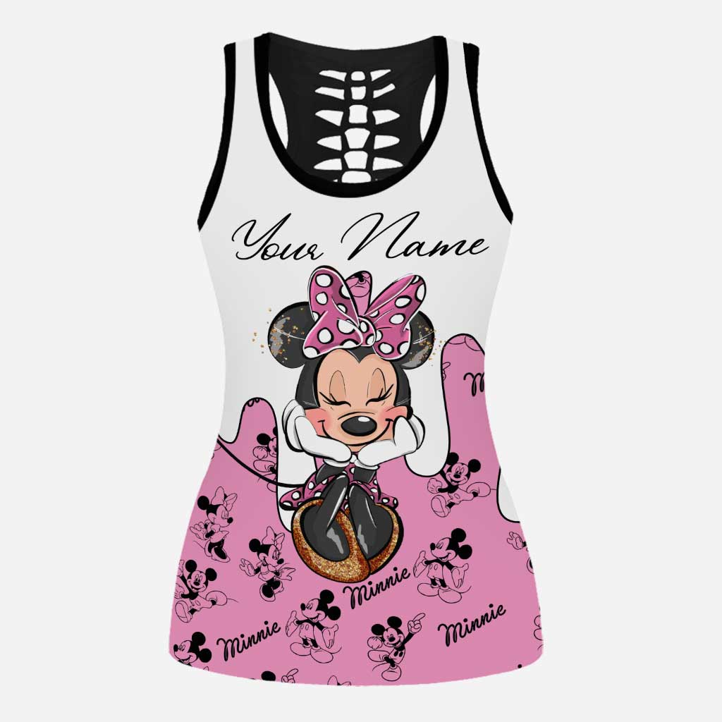 Magical - Personalized Mouse Hollow Tank Top and Leggings