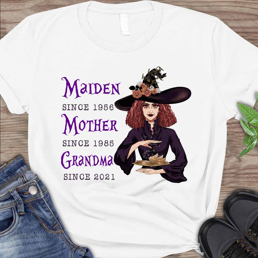 Maiden Mother Crone Witch Personalized T-shirt And Hoodie
