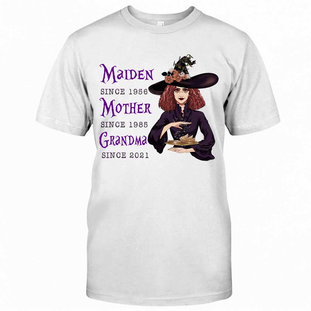 Maiden Mother Crone Witch Personalized T-shirt And Hoodie