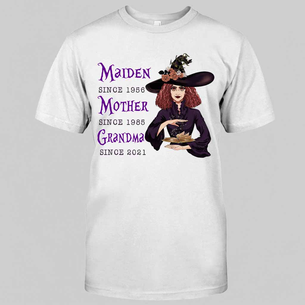 Maiden Mother Crone Witch Personalized T-shirt And Hoodie
