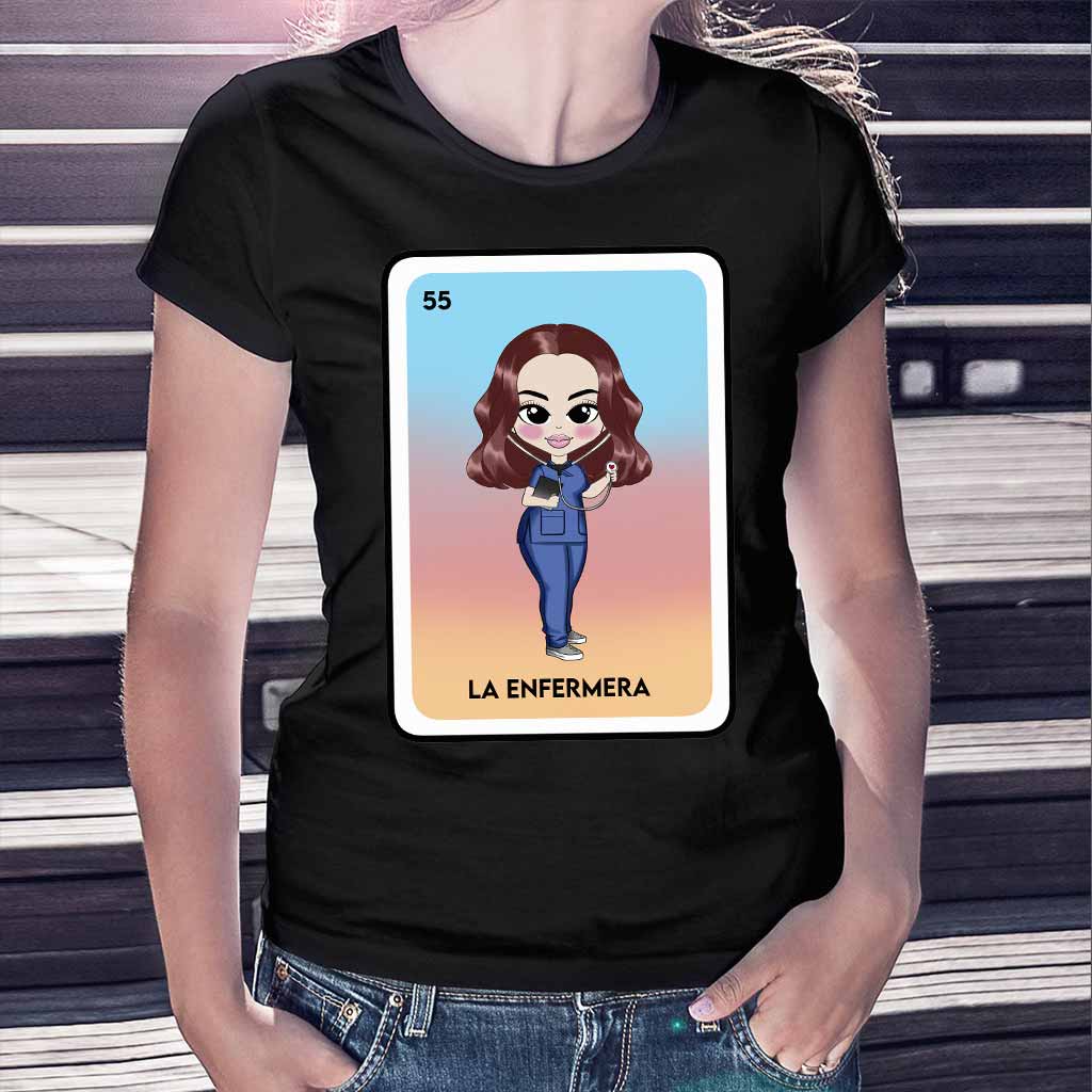 La Enfermera - Nurse Personalized T-shirt And Hoodie