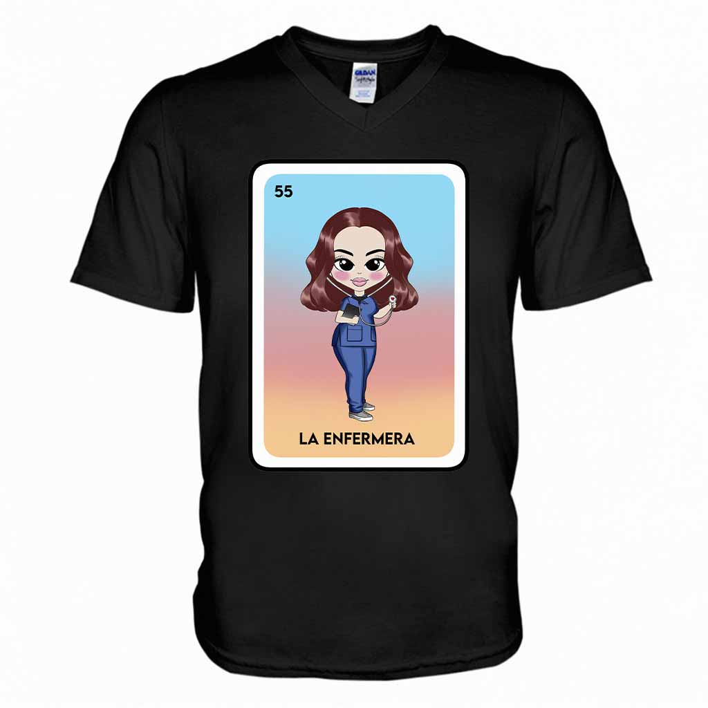 La Enfermera - Nurse Personalized T-shirt And Hoodie
