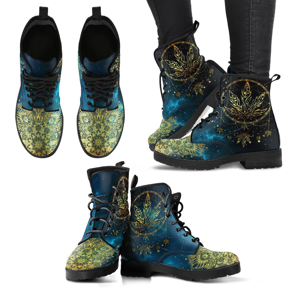 Galaxy High Life - Weed Leather Boots 0622