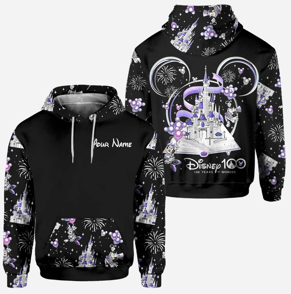 100 Years Of Wonder - Personalized Mouse Hoodie and Leggings