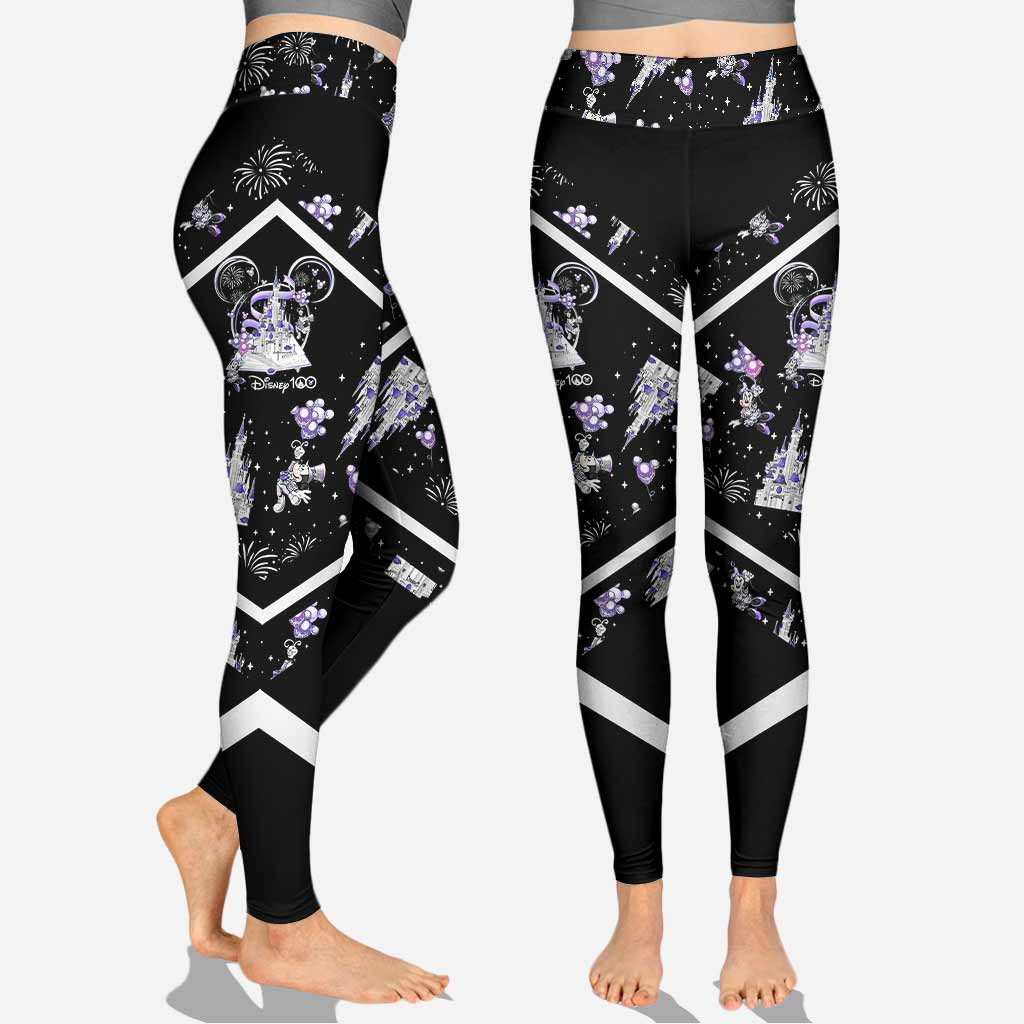 100 Years Of Wonder - Personalized Mouse Hoodie and Leggings