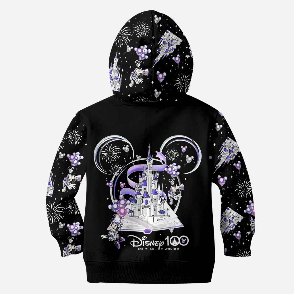100 Years Of Wonder - Personalized Mouse Hoodie and Leggings