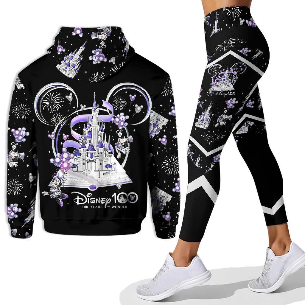 100 Years Of Wonder - Personalized Mouse Hoodie and Leggings