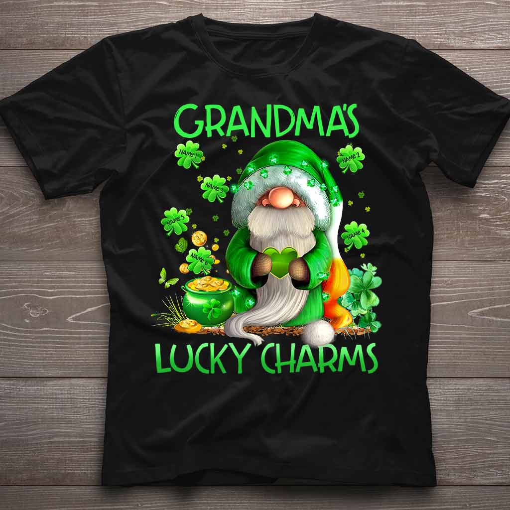 Grandma - Personalized St. Patrick's Day T-shirt and Hoodie