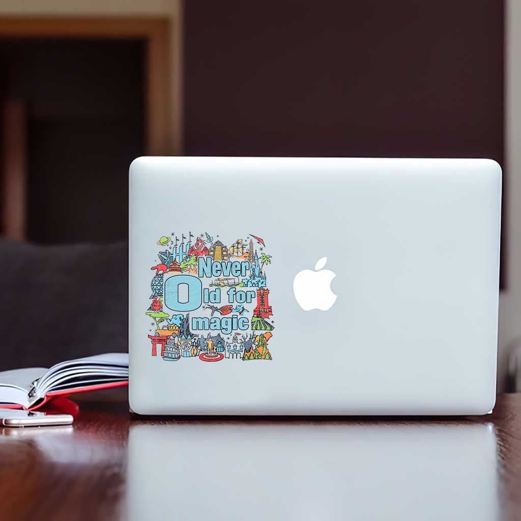Never Old For Magic - Mouse Decal Full