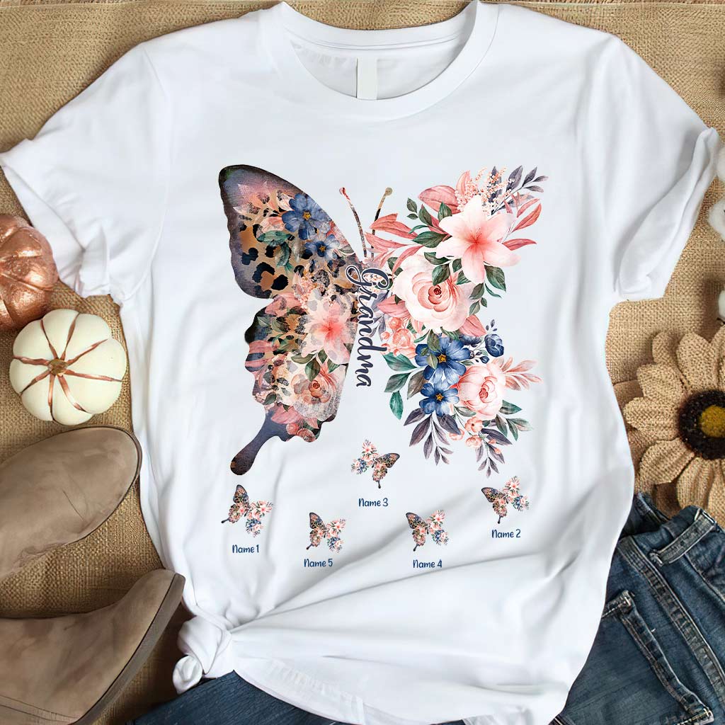 Grandma - Personalized Mother's Day T-shirt and Hoodie