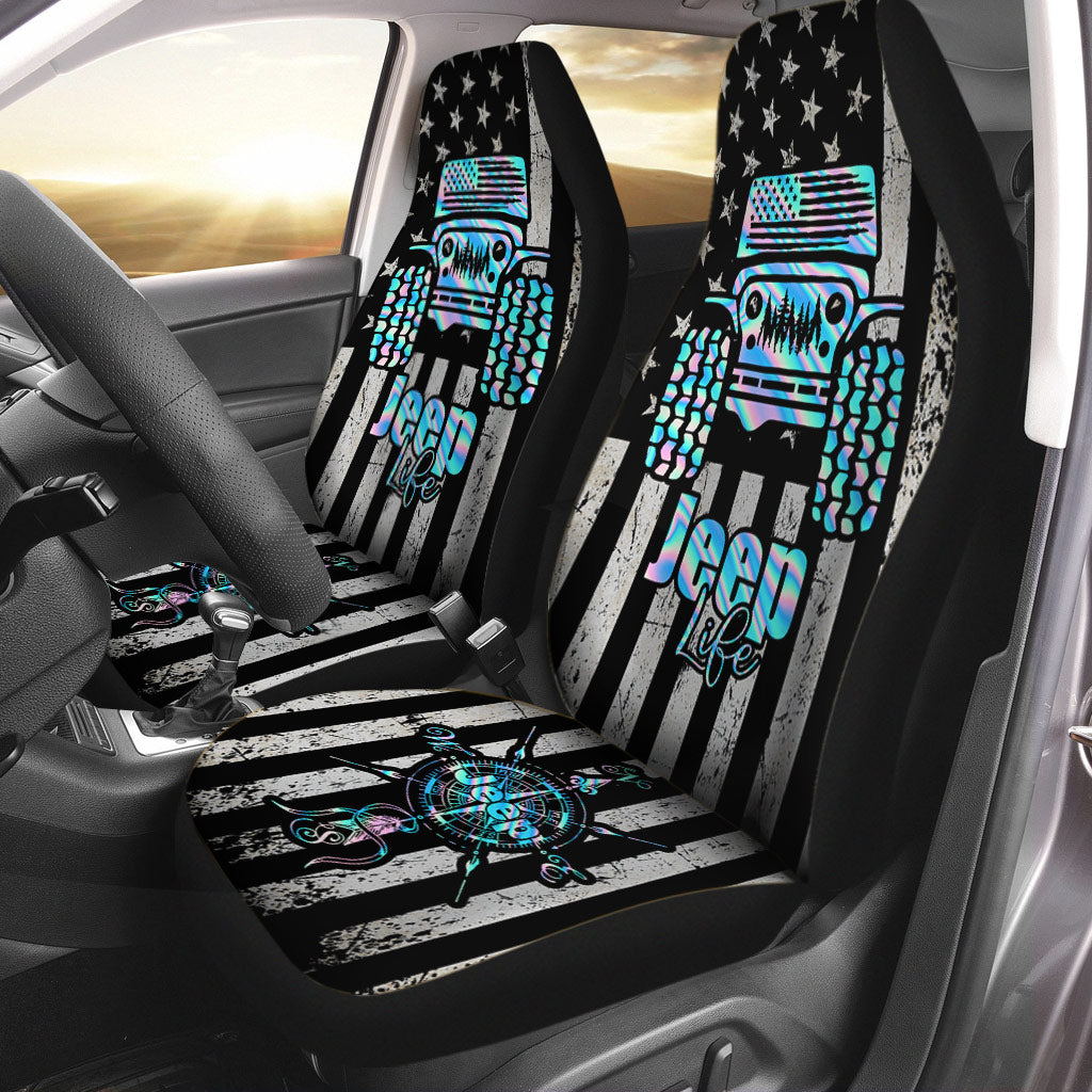 American Offroad - Independence Day Car Seat Covers