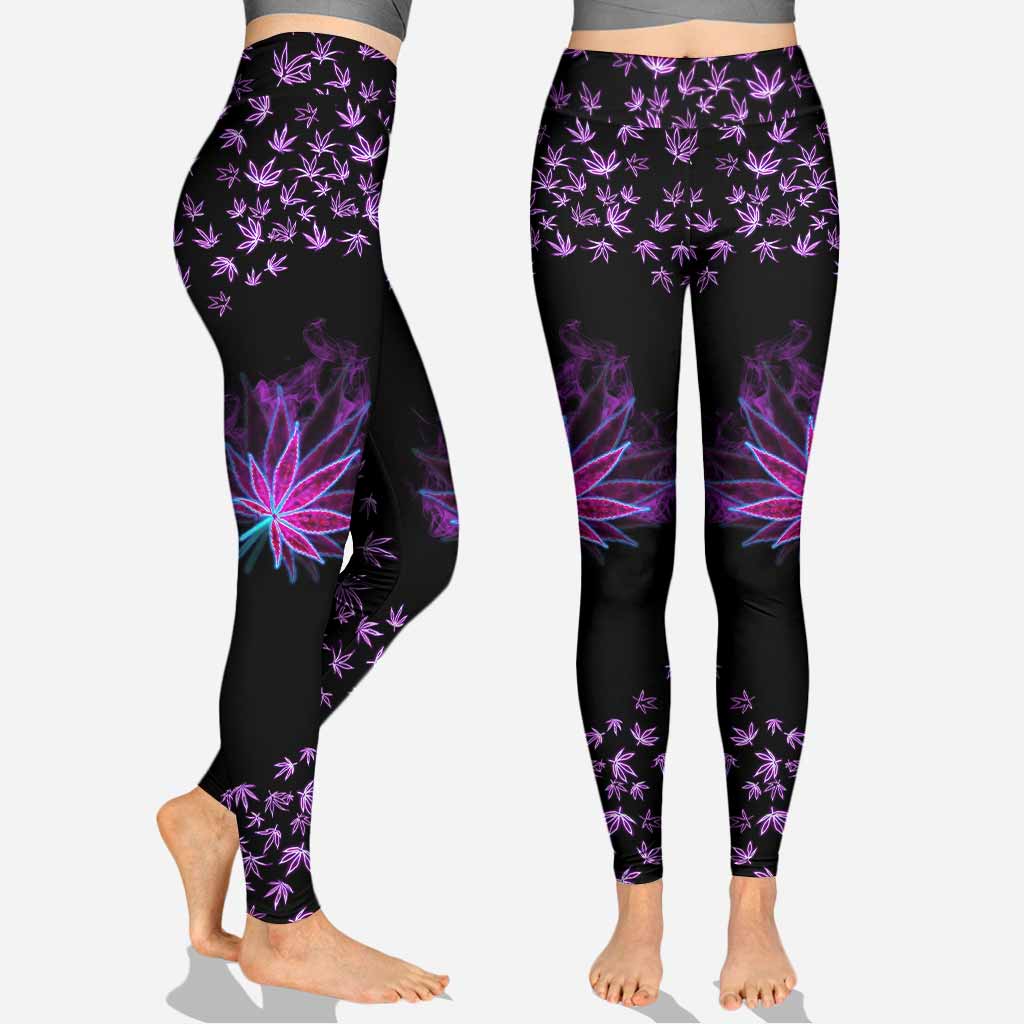 I'm A Little High Maintenance - Weed Cross Tank Top and Leggings