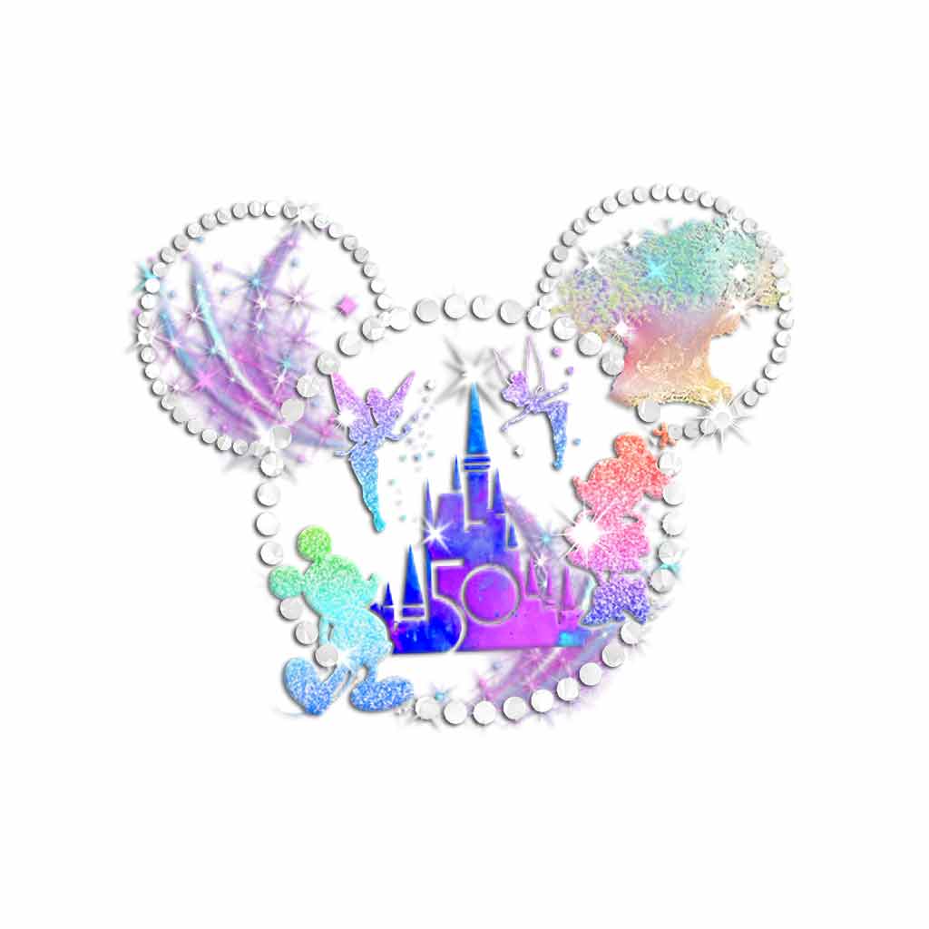 50 Years Of Magic - Mouse Decal Full