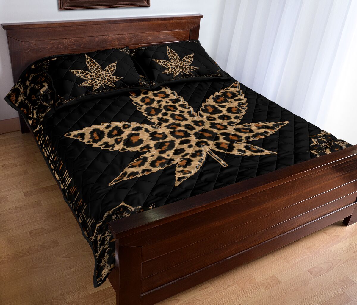 Lovely Leaf - Weed Quilt Set 0822