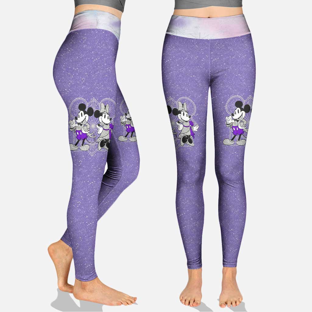 100 Years Of Wonder - Personalized Mouse Hoodie and Leggings