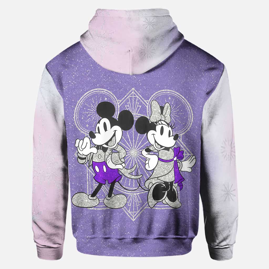 100 Years Of Wonder - Personalized Mouse Hoodie and Leggings
