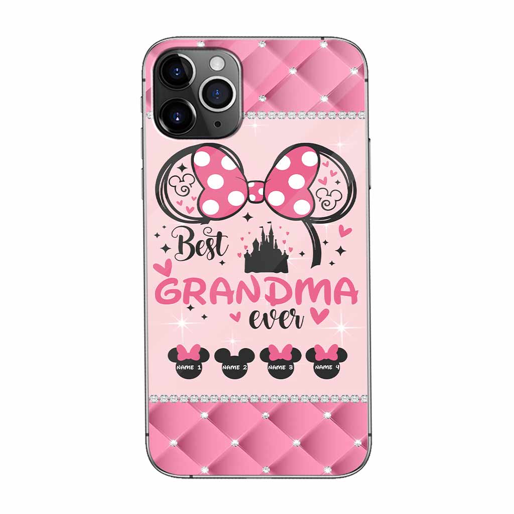 Best Grandma Ever Mouse Ears - Personalized Mouse Phone Case