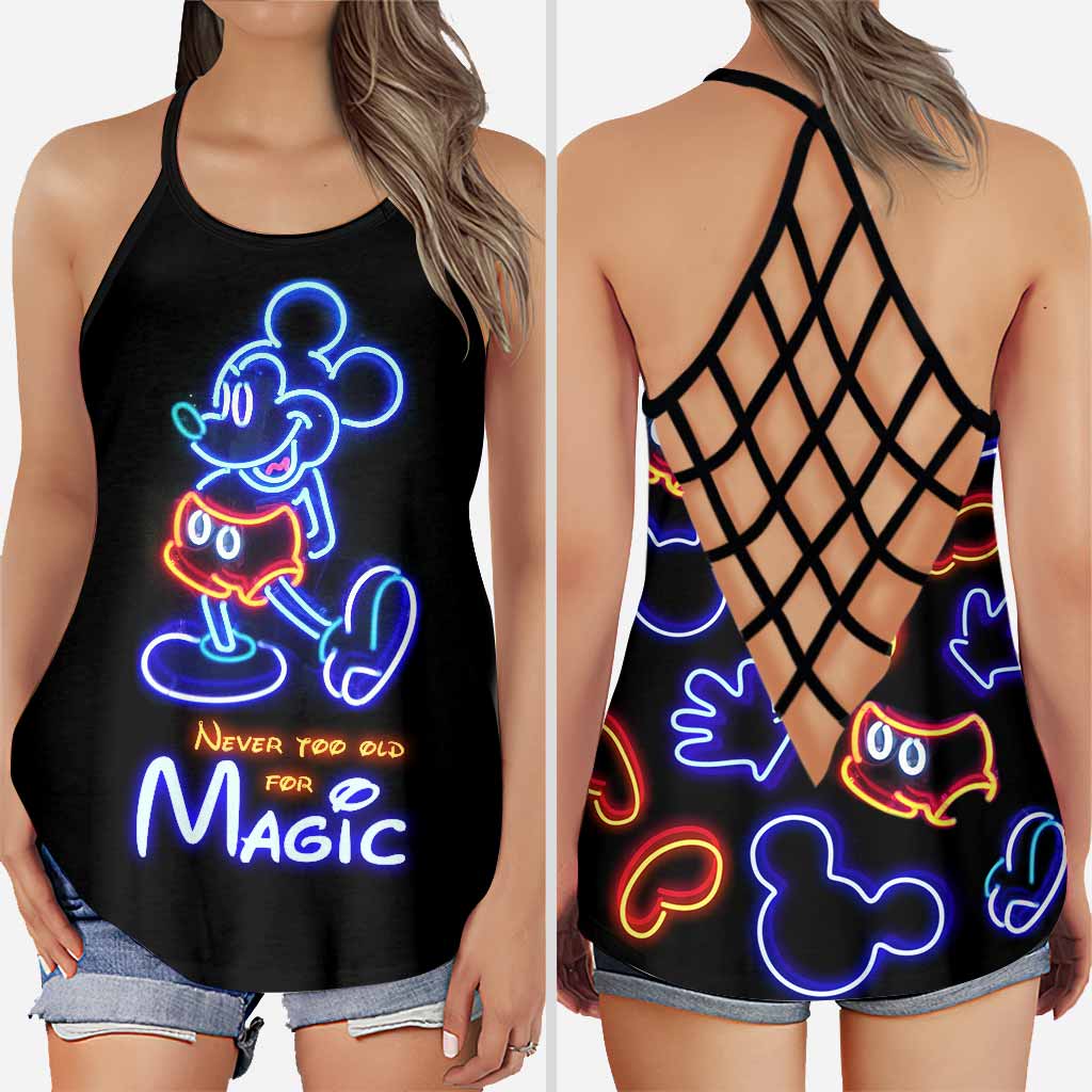 Never Too Old For Magic - Mouse Cross Tank Top
