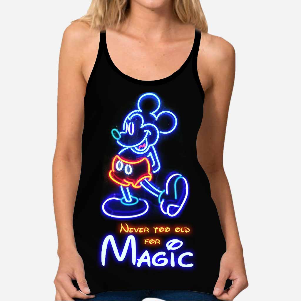 Never Too Old For Magic - Mouse Cross Tank Top