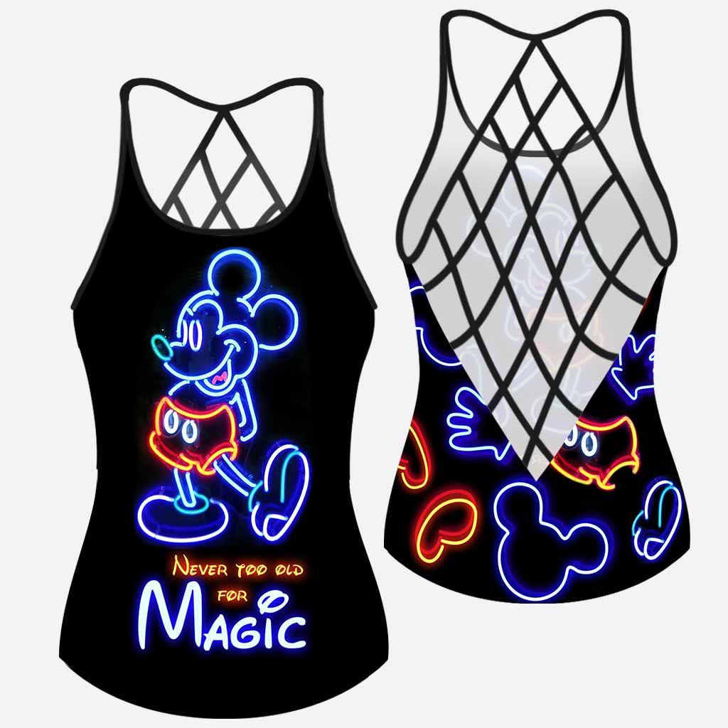 Never Too Old For Magic - Mouse Cross Tank Top