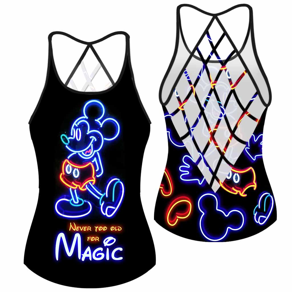 Never Too Old For Magic - Mouse Cross Tank Top