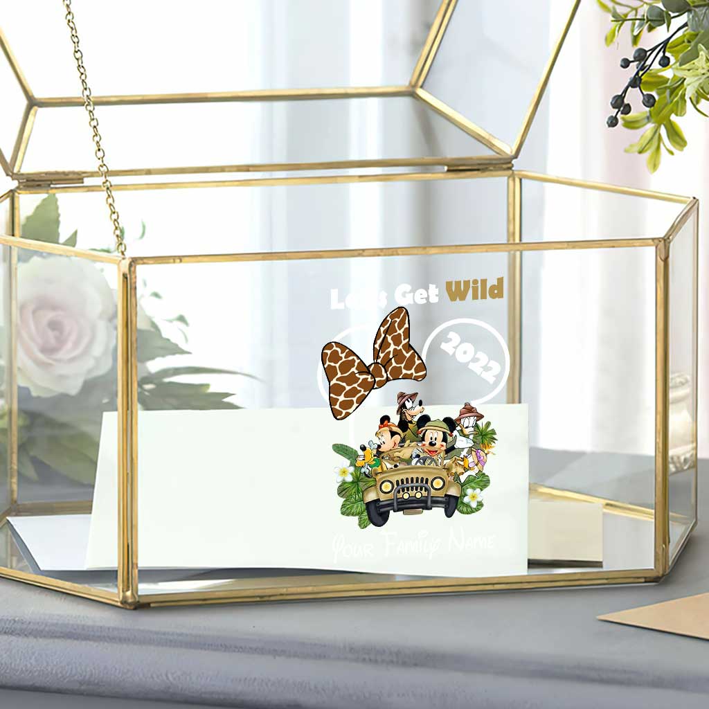 Let's Get Wild - Personalized Mouse Decal Full