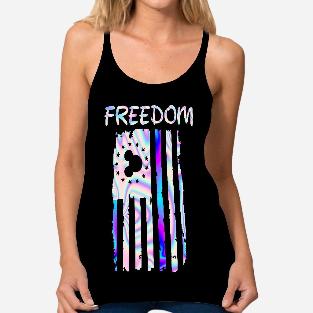 Freedom In Fantasy - Mouse Cross Tank Top