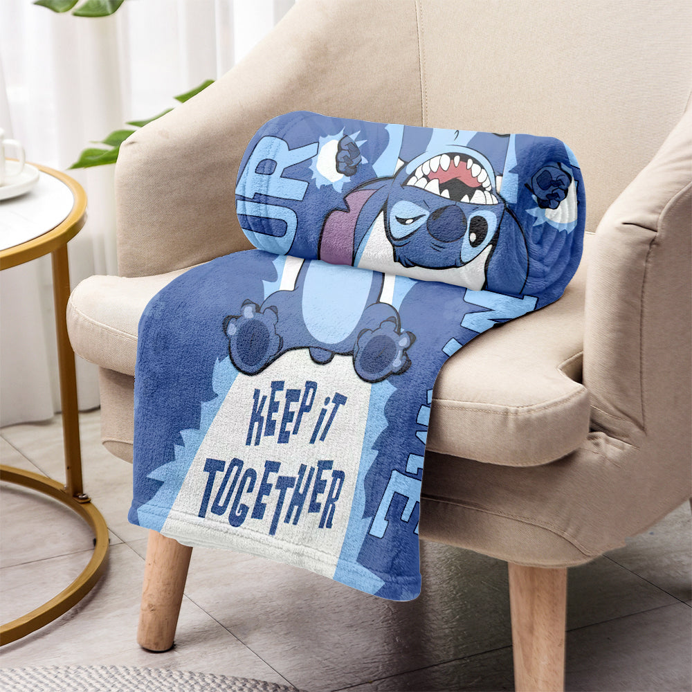 I'm Trying To Keep It - Personalized Ohana Blanket